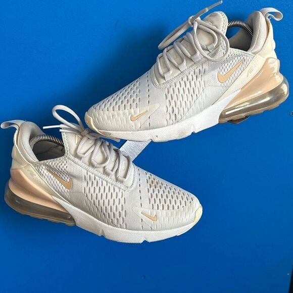 Wmns Air Max 270 'Light Bone Sesame'  Style Code DX8951 001 Size 10 US - Picture 1 of 6